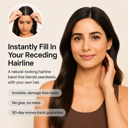 Instantly Fix Your Hairline — No One Will Ever Know‼️